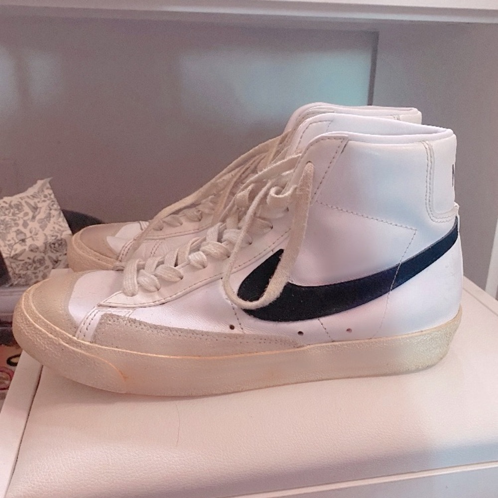Hightop Nike blazers white & black